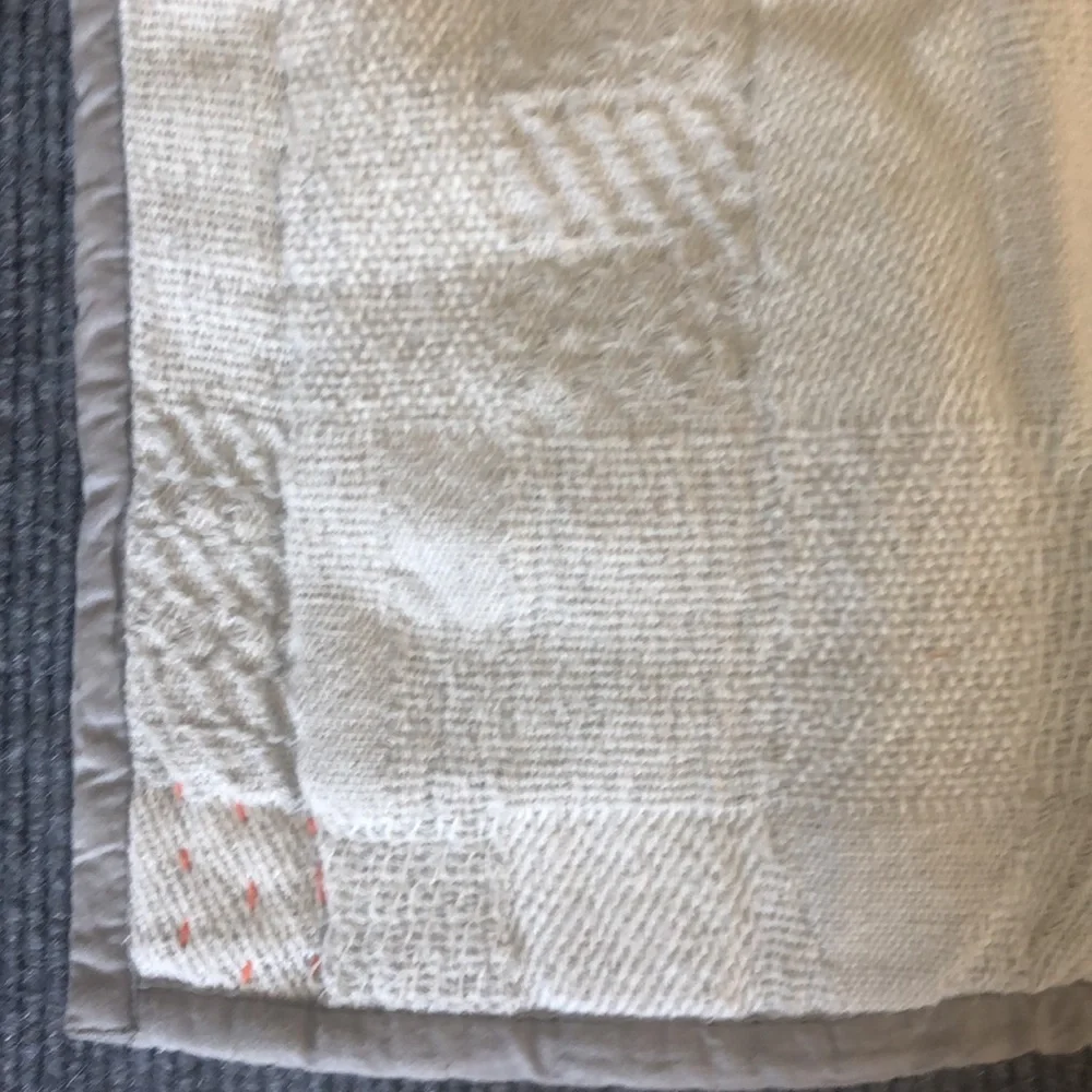 1 King Size West Elm Quilted Sham